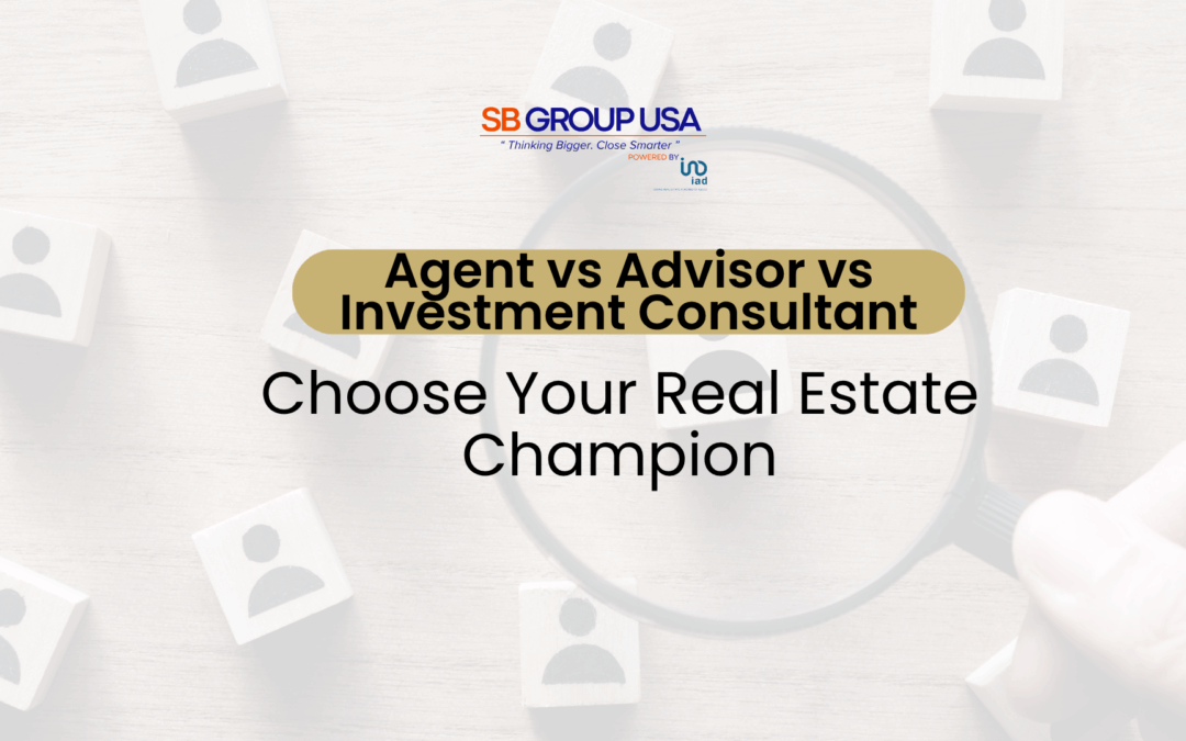 Agent vs Advisor vs Investment Consultant